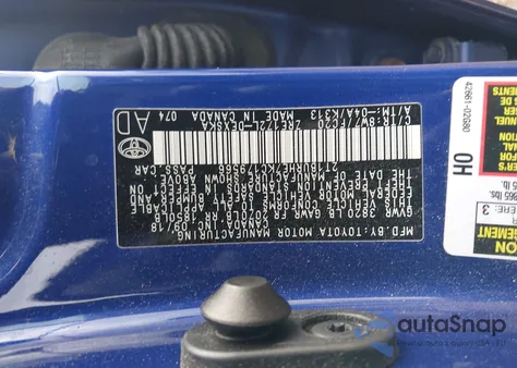 2019 Toyota Corolla Se из США, поврежденный, VIN 2T1BURHE7KC179566